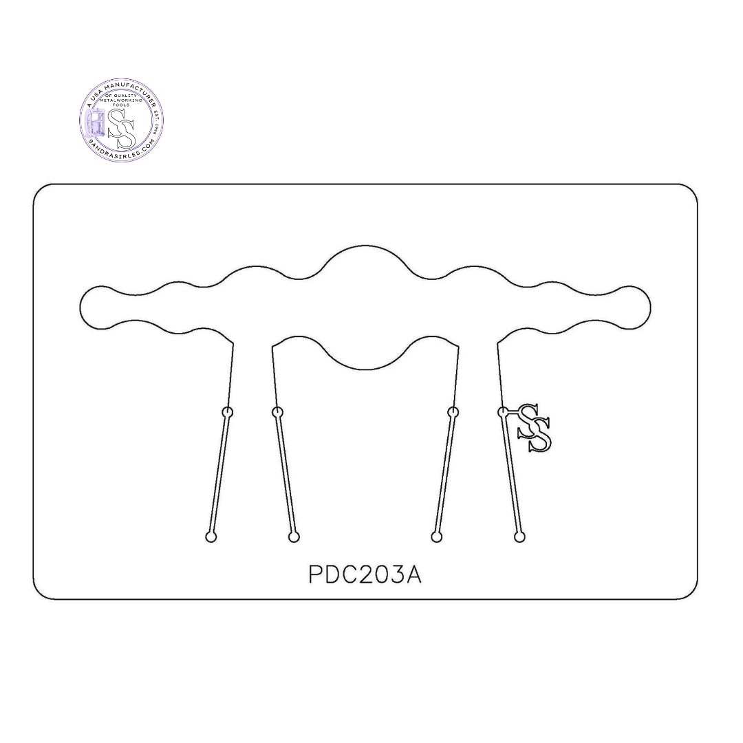 PANCAKE DIE PDC203 CUFF CIRCLES